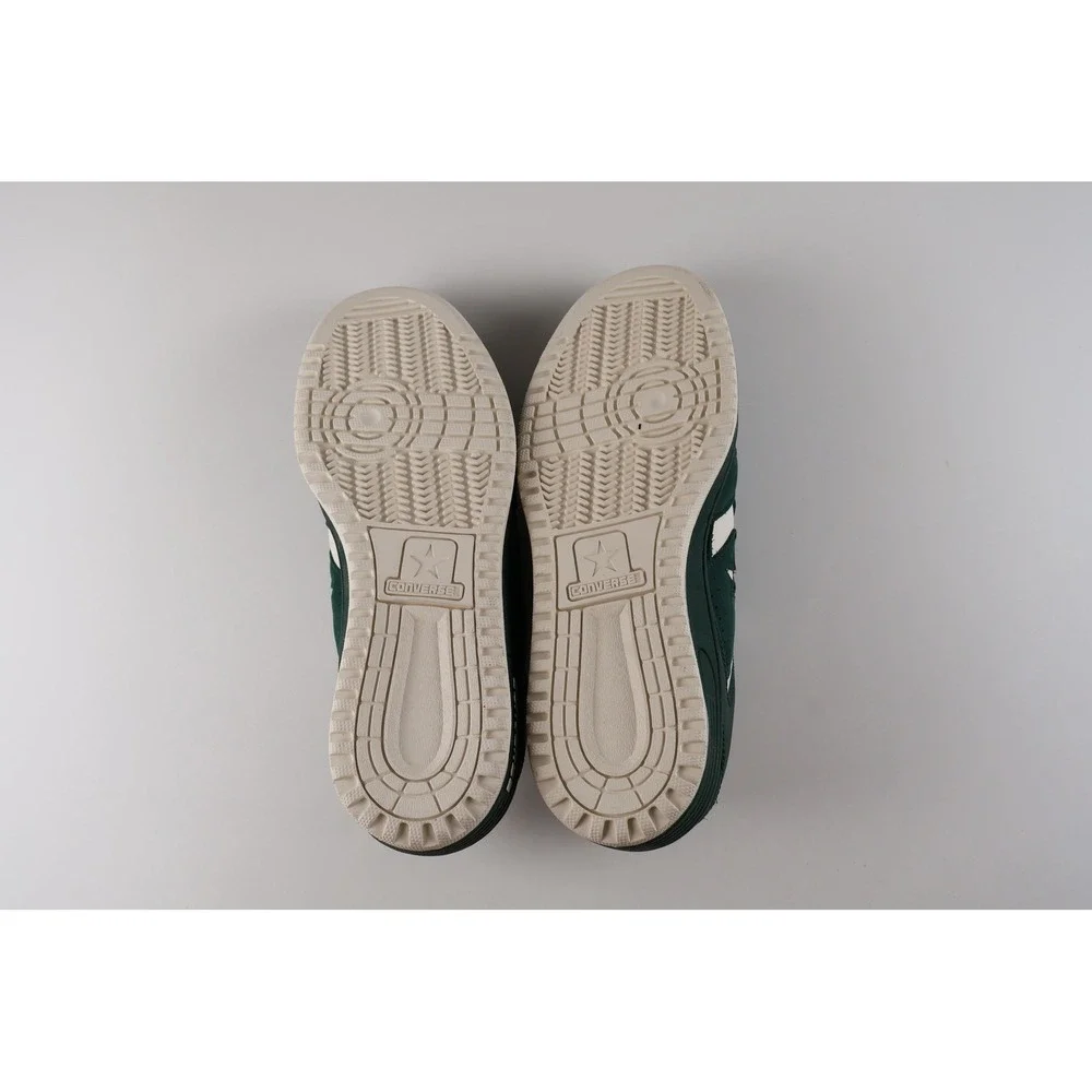 Converse Weapon Ox Low Green White 12 Leather Excellent - Picture 4 of 8
